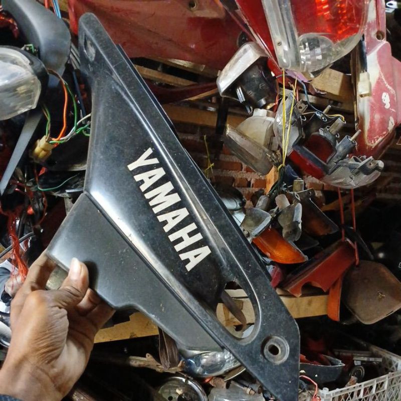 cover tutup aki accu original yamaha sigma