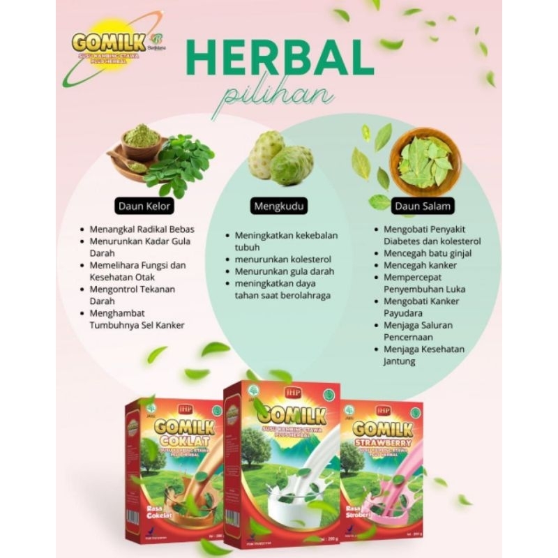 

Gomilk Susu Kambing etawa plus herbal