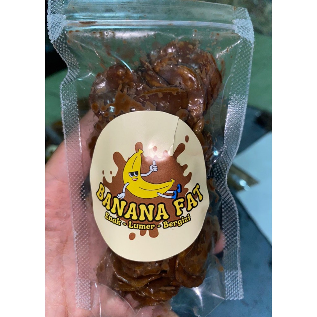 

Bananafat (KERIPIK PISANG LUMER) 30-35 gram BEST SELLER