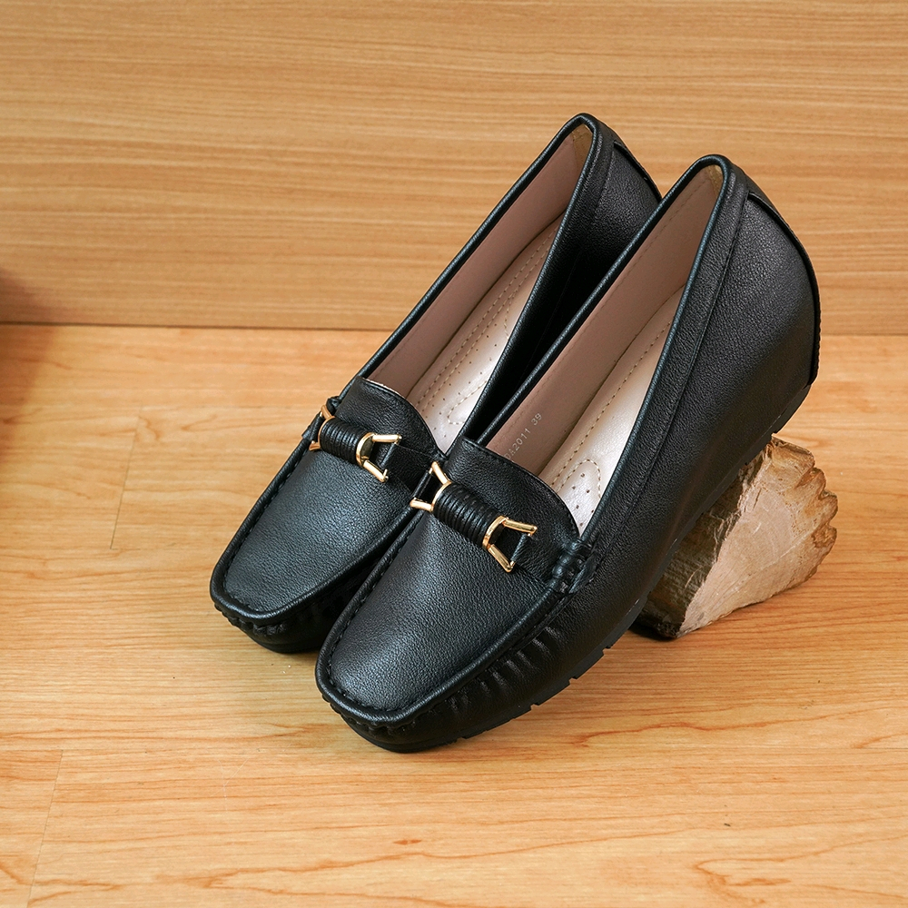 GABINO Sepatu Wanita Wedges Moccasin Slip On Casual Padma - O1DA2011