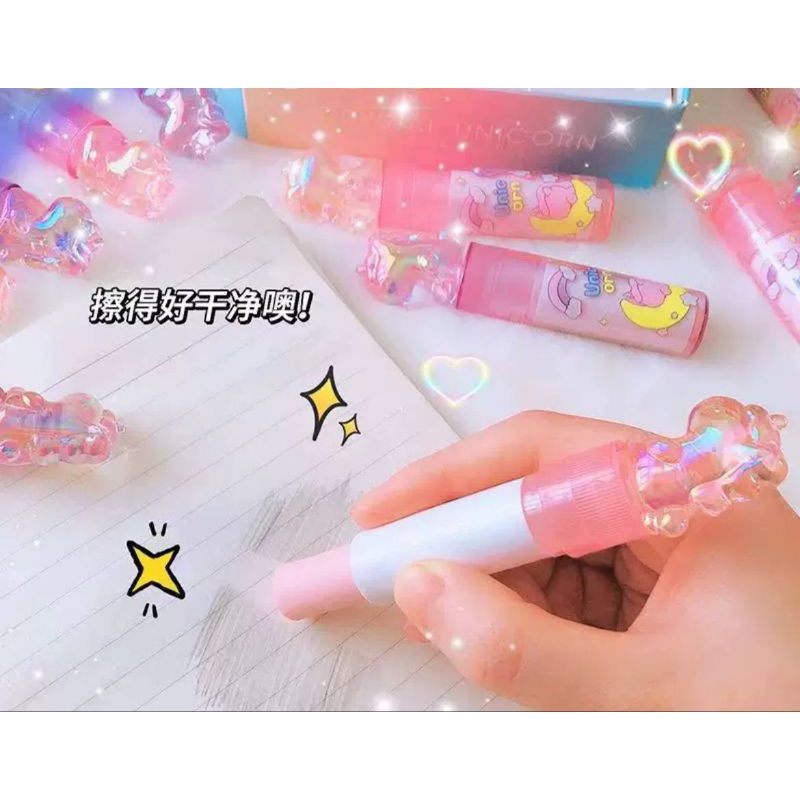 

Penghapus Lipstick Unicorn Hologram --MAY256