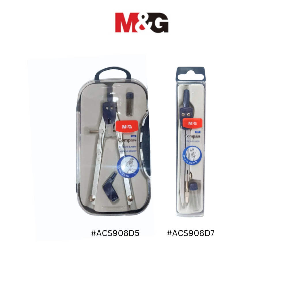 

Jangka M&G Compass Solid And Durable + Refil Pensil #ACS908D5 #ACS908D7 SHABG