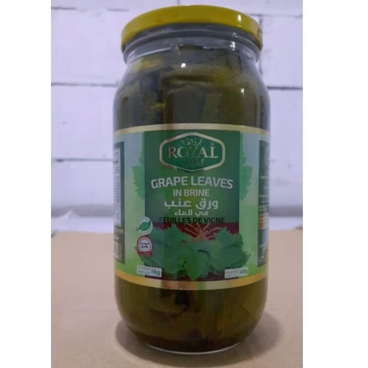 

Daun Anggur Royal Grape Leaves 1kg merk Royal Arm