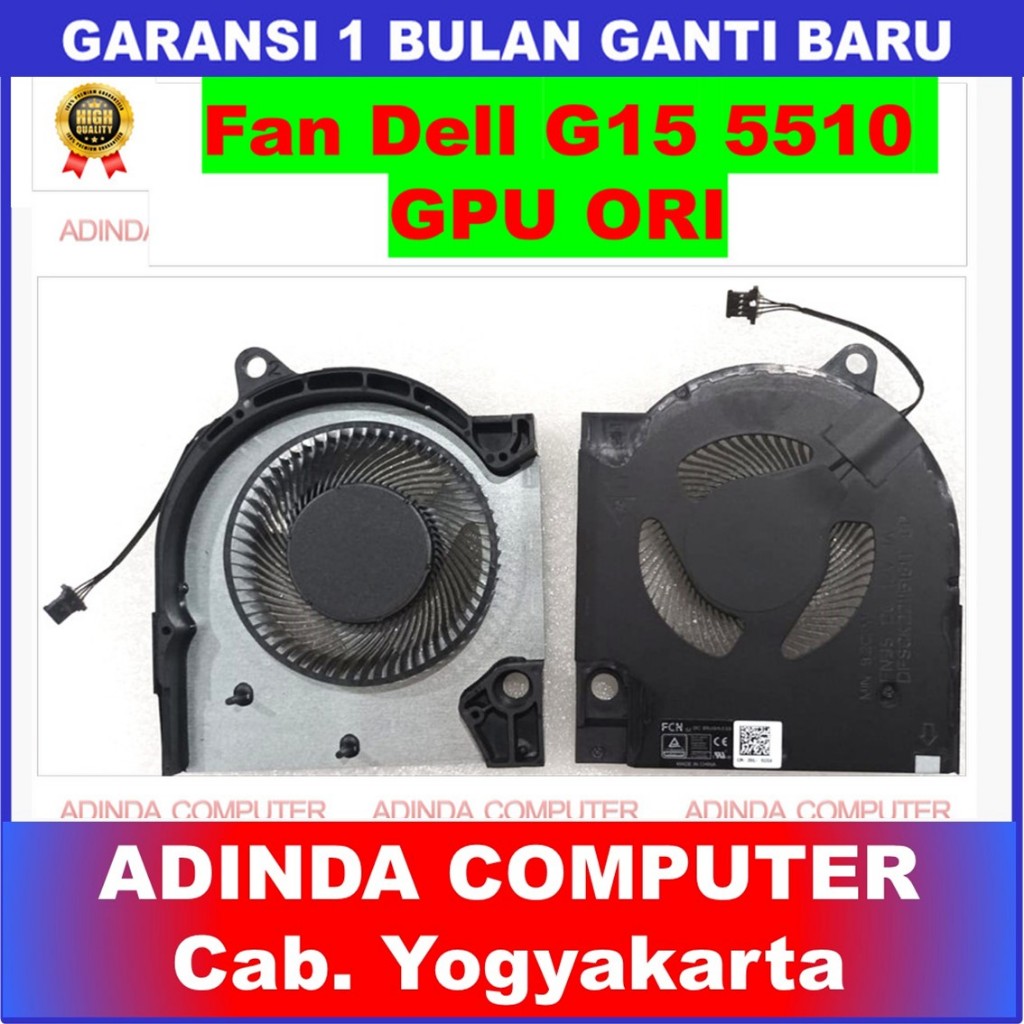 Fan Dell G15 5510 G15 5511 G15 5515 RTX3050 RTX3060 RTX3070 GPU ORI