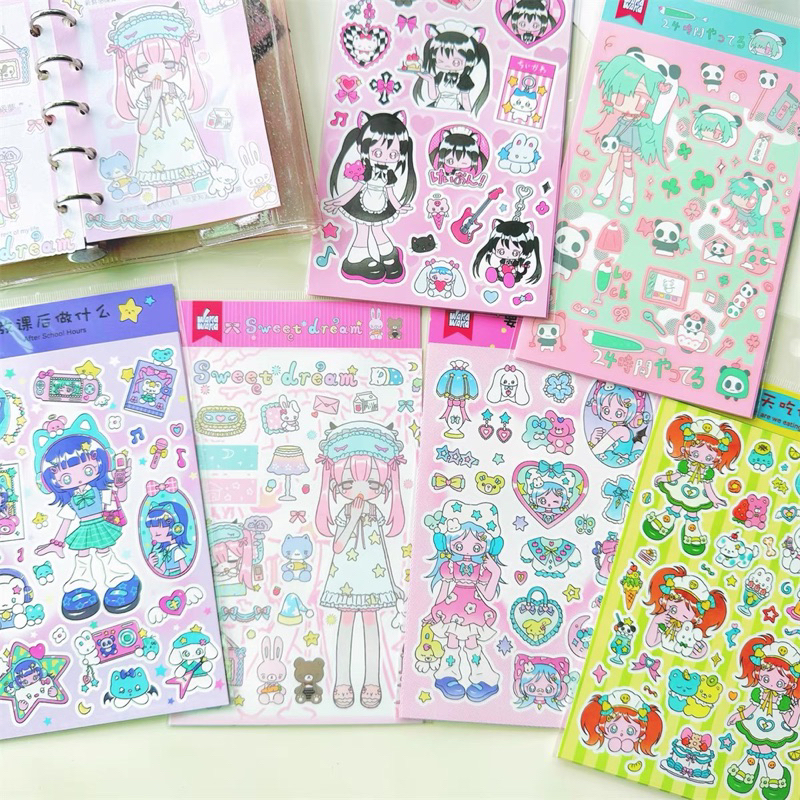 

sticker confetti deco korean photocard journal dekorasi stiker readystock B1733