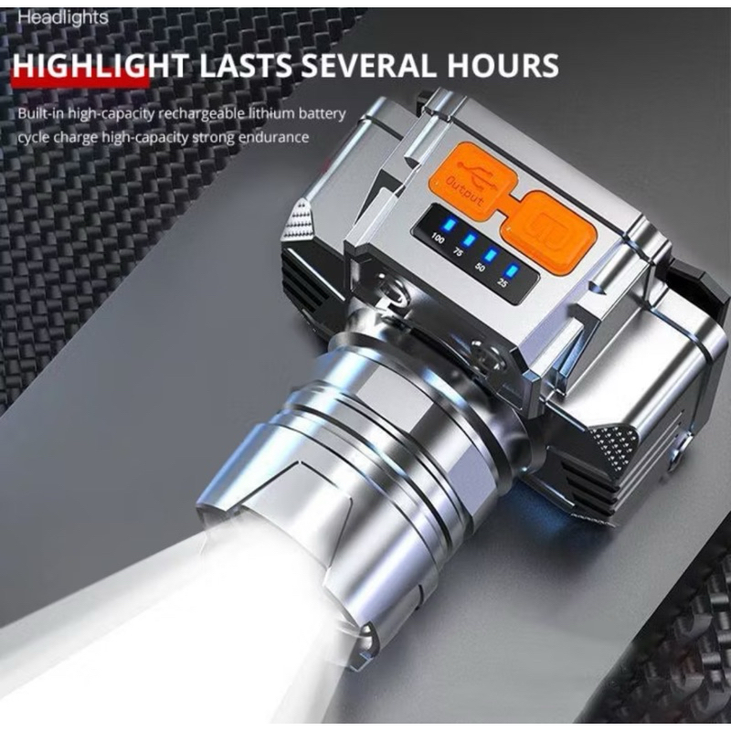 Senter Kepala Sorot Terang