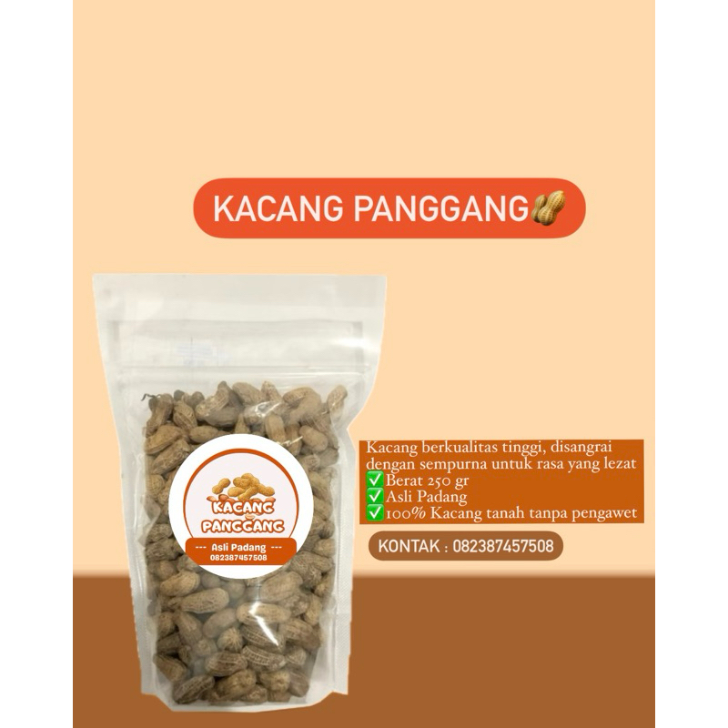 

KACANG PANGGANG (ASLI PADANG) - 250gr-1 kg