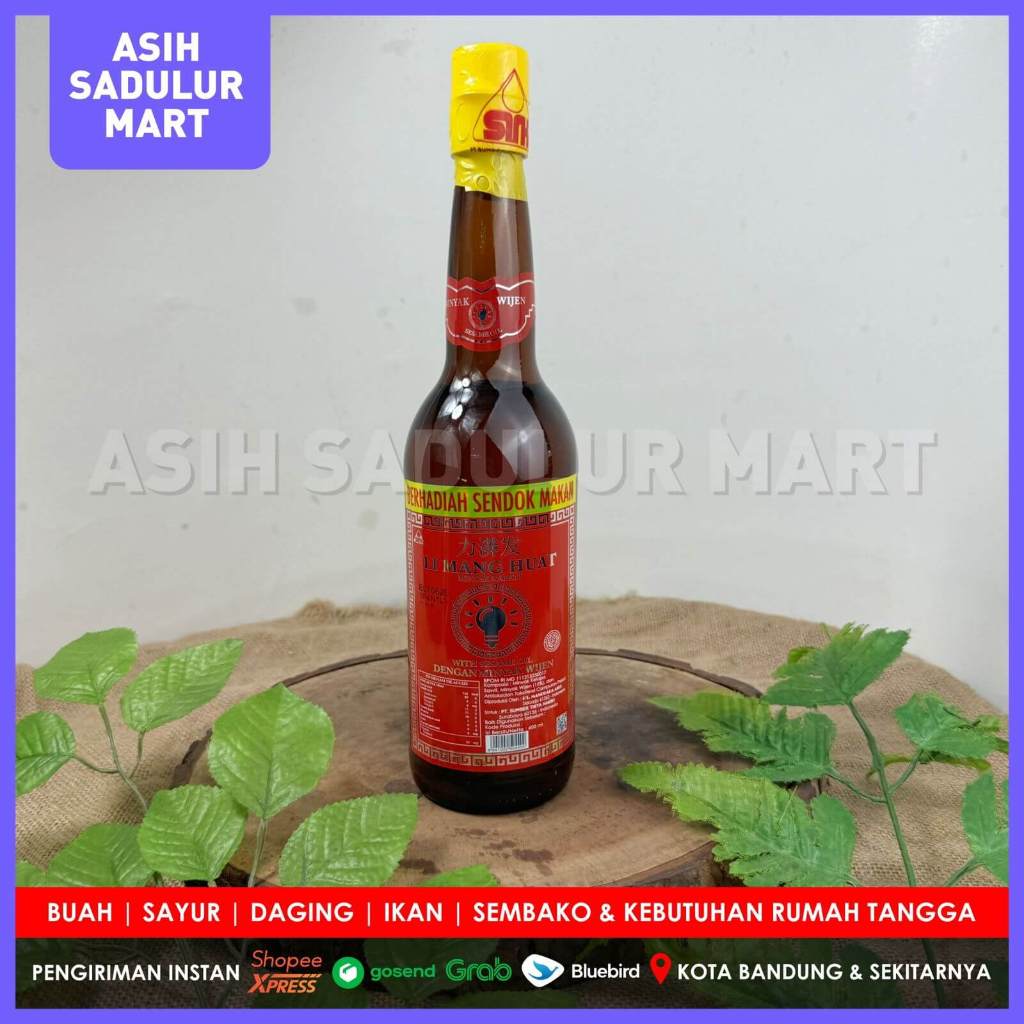 

Minyak Wijen Nabati 600ml Li Mang Huat & Yo Guan Hen | Promo Bandung | Asih Sadulur Mart