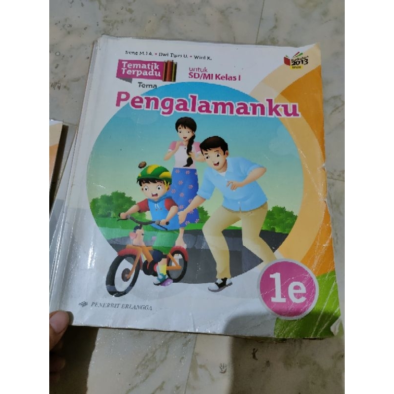 Buku Tematik 1e Kelas 1 Kurikulum 2013 Erlangga