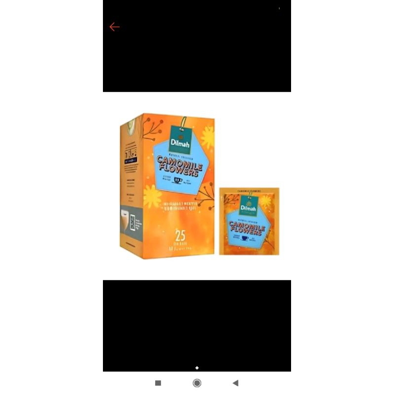 

dilmah chamomile