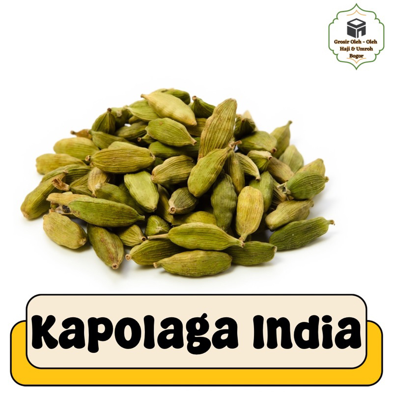 

Kapulaga Hijau India / Green India Cardamom 100 gram dan 50 gram