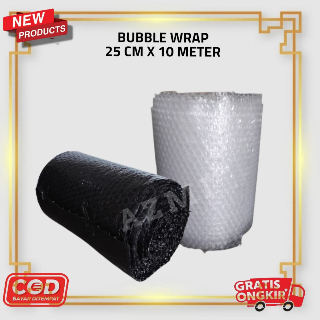 

bubble wrap 10M x 25cm bubble wrap bening plastik bubble wrap bubble wrap hitam bubble wrap roll babel wrap buble wrap