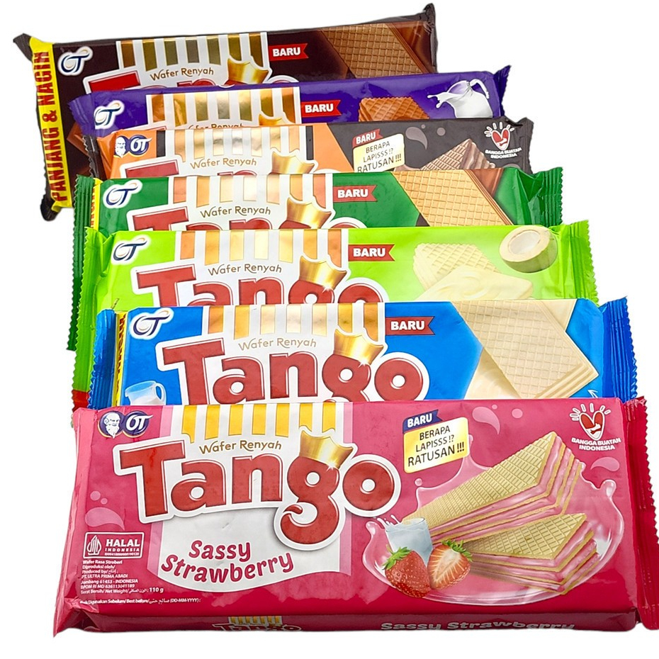 

Tango Long Wafer 110 gram Coklat JavaMoca Tiramisu Vanila