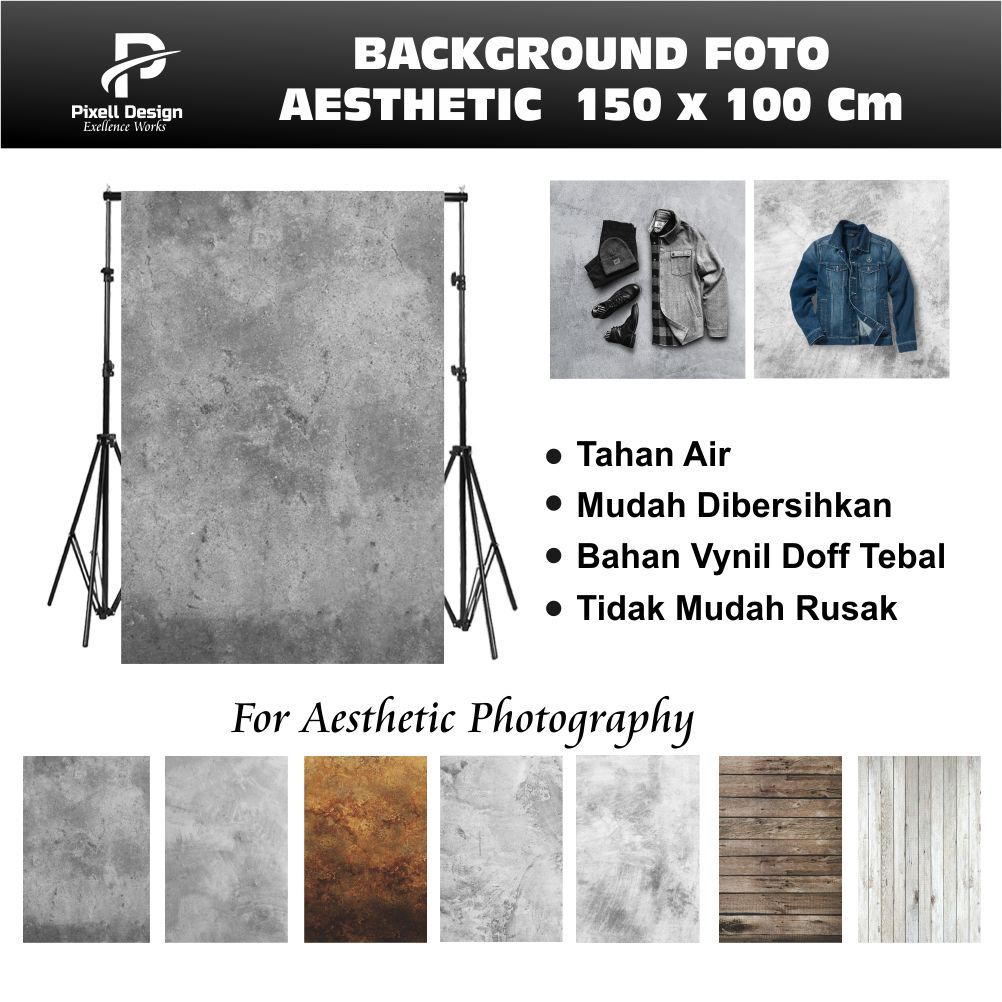 Background Foto 100 x 150 Aesthetic / Alas Foto Abstrak / Backdrop Foto Studio