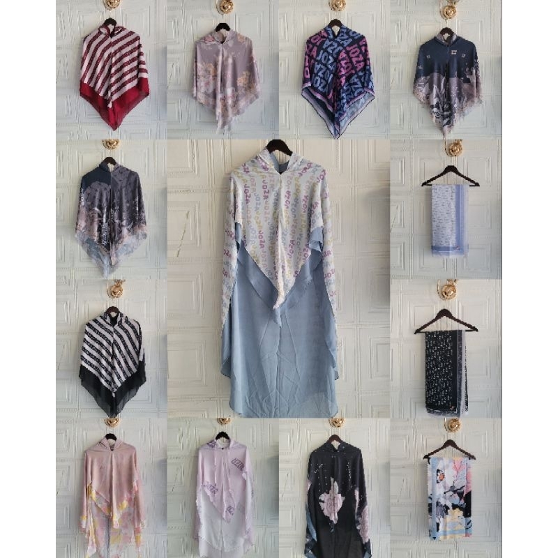 [JOZA CLOTHING] KHIMAR ONLY PRINTING MEWAH By Joza Clothing