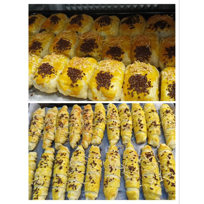 

1 box isi 10 bundling choceesroll + bolen