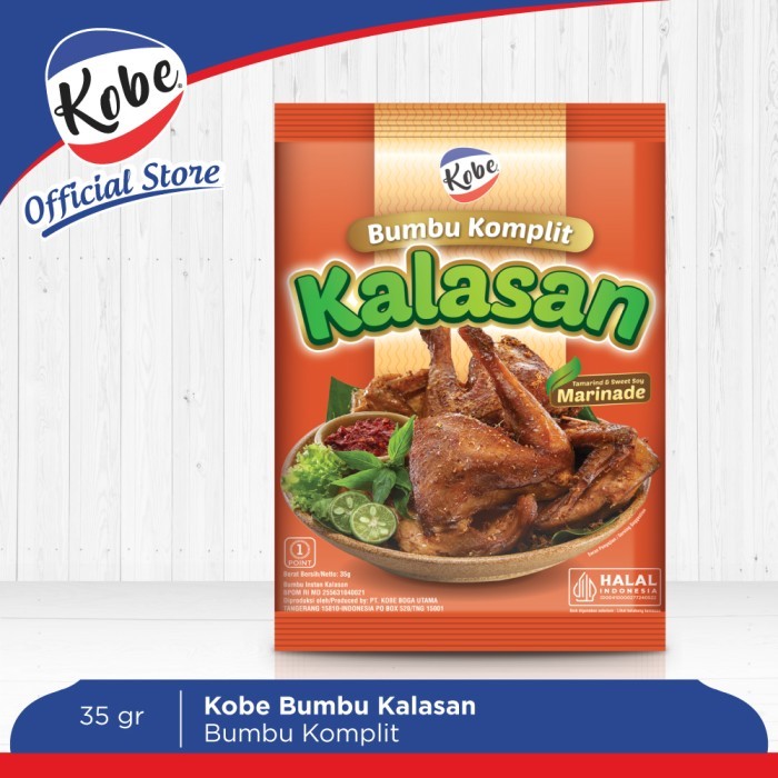 

Kobe Bumbu Ayam Kalasan 35gr / Ayam Goreng Lengkuas 80gr