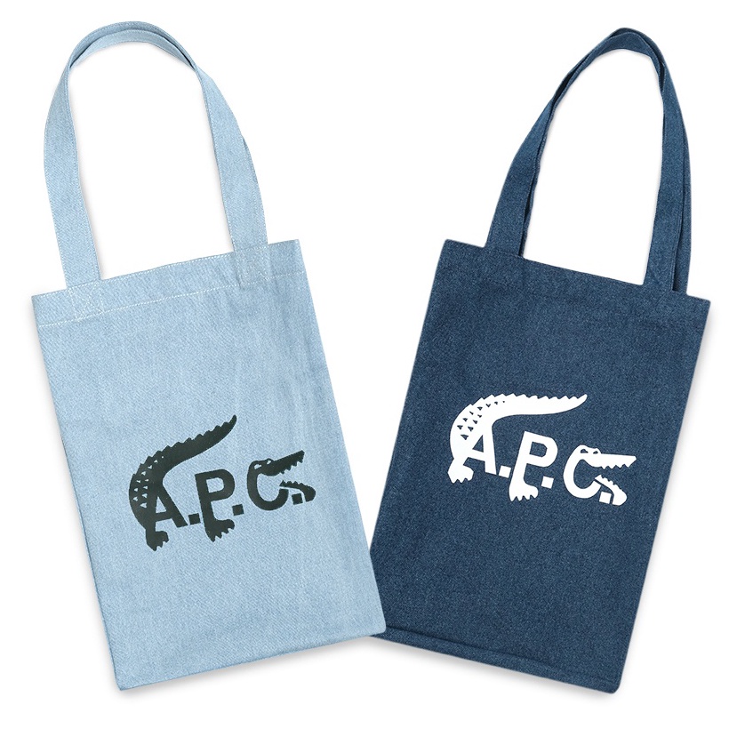 KI3 APC X LCT Denim Small Tote Bag