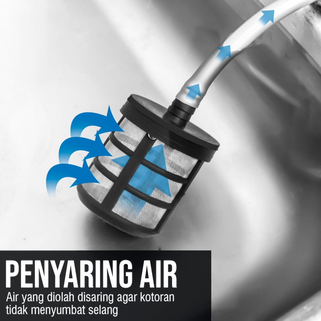 RB REAIM Alat Cuci Motor Semprot Cordless Mesin Cuci Mobil Jet Clean [Compatible Makita Batteries]