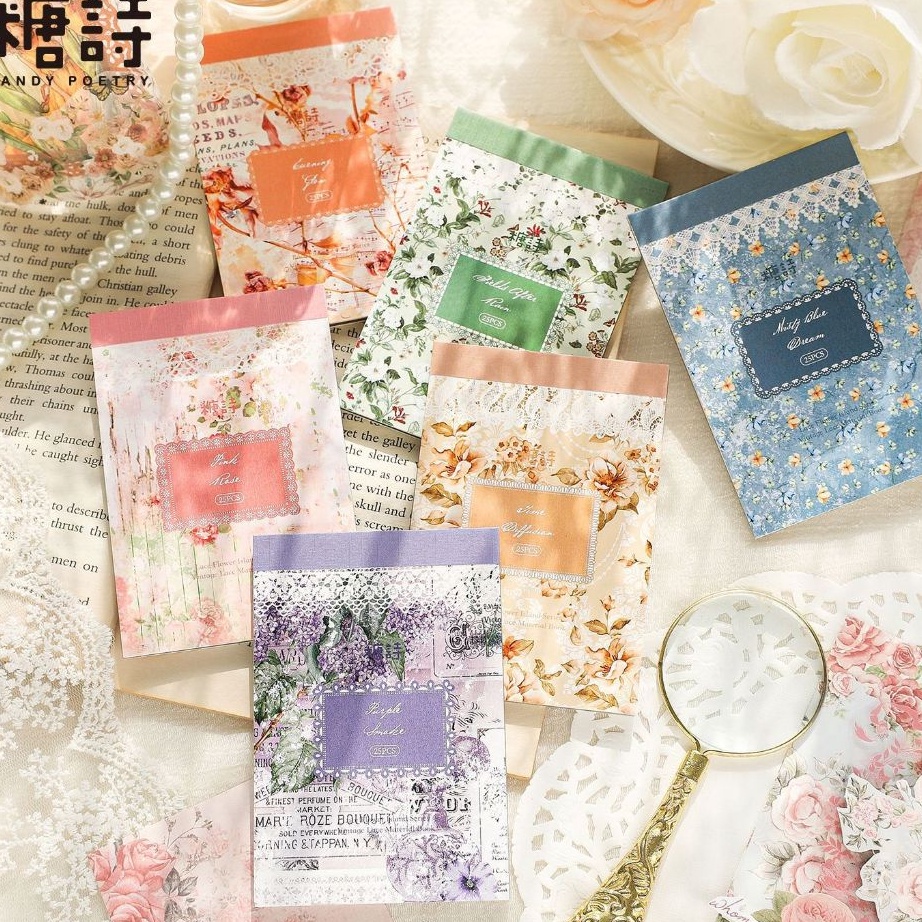 

MEGA DISKON MAPLESOLLace Flower Island FRAME DECO PAPER Bingkai Kertas Renda series material paper light retro plant flower hand account decoration collage base note Dekorasi Jurnal Bujo Scrapbook journal Kertas Doilies Aesthetic Korea