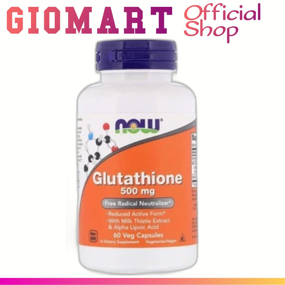 NOW Foods Glutathione 500 mg 60s