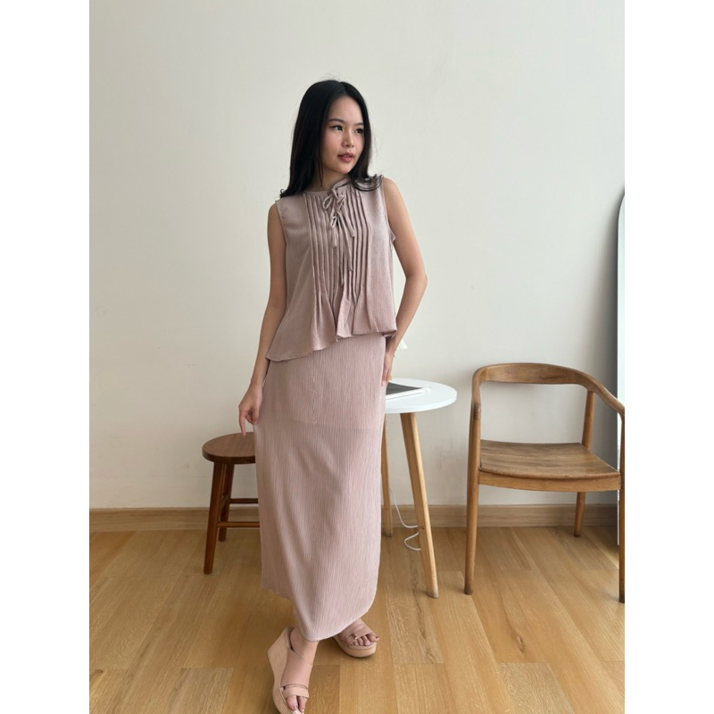 VEGA SKIRT/B0120/ MAXI MERMAID SKIRT