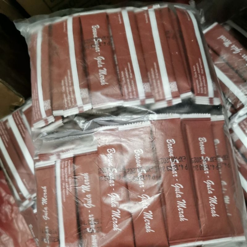 

Gula merah 6gr / brown sugar 6gr stick