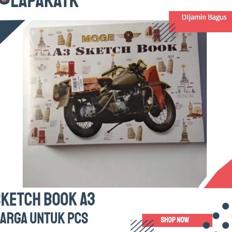 

DISCOUNT SPECKTACULAR Buku gambar sketsa Sketch Book A3 Kiky 5 LEMBAR