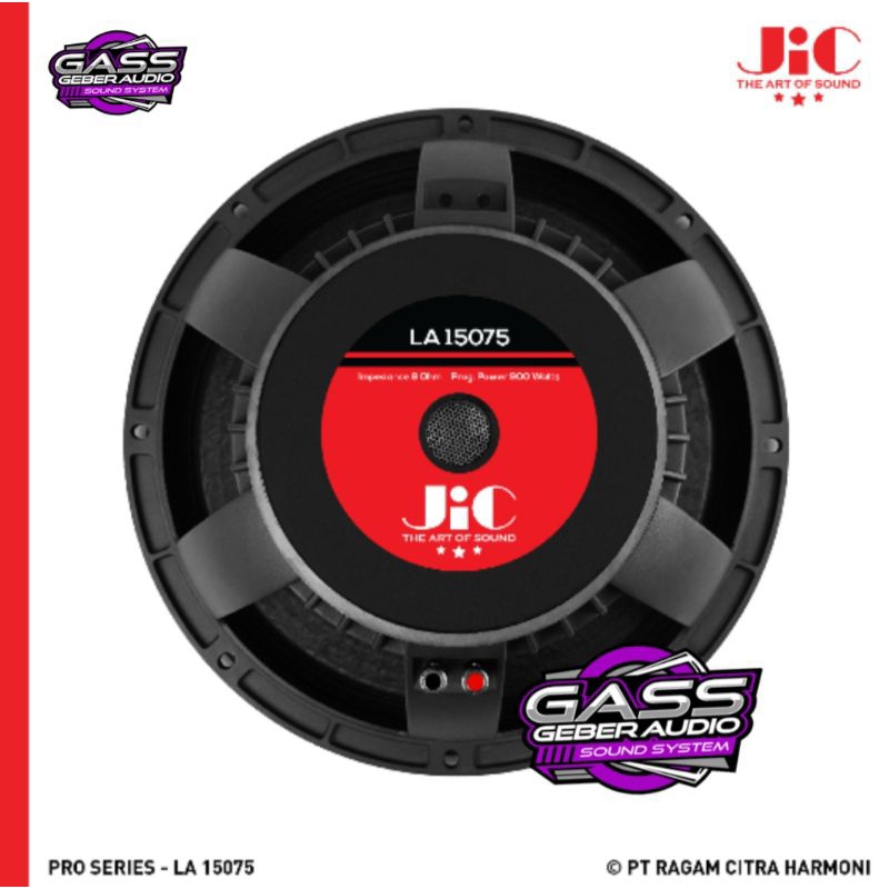 speaker JIC LA 15075 - 15inch