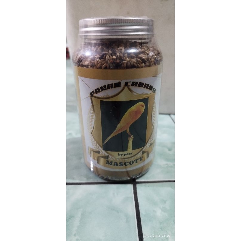 PAKAN KENARI MASCOTT BOTOL PAKAN KENARI GACOR