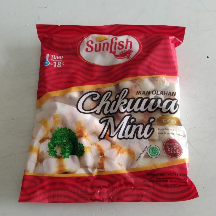 

Sunfish Chikuwa Mini 500gr