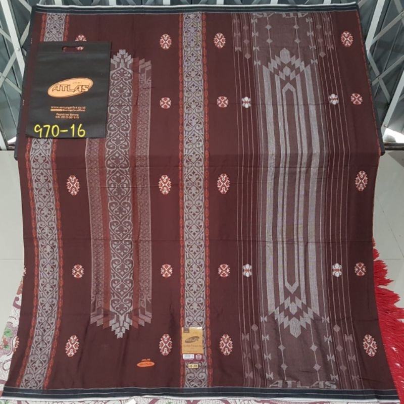Sarung ATLAS Super Premium S 970 Motif Mix Bronze