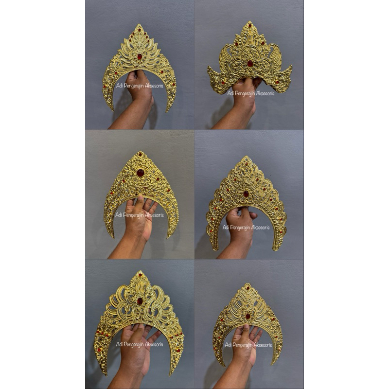 Mahkota / Pengantin Bali / Aksesoris Pengantin / Payas Agung Bali