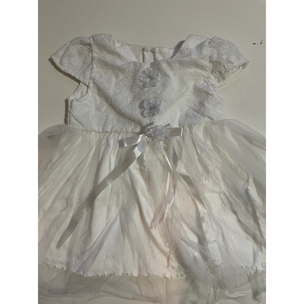 PRELOVED DRESS ANAK - PUTIH
