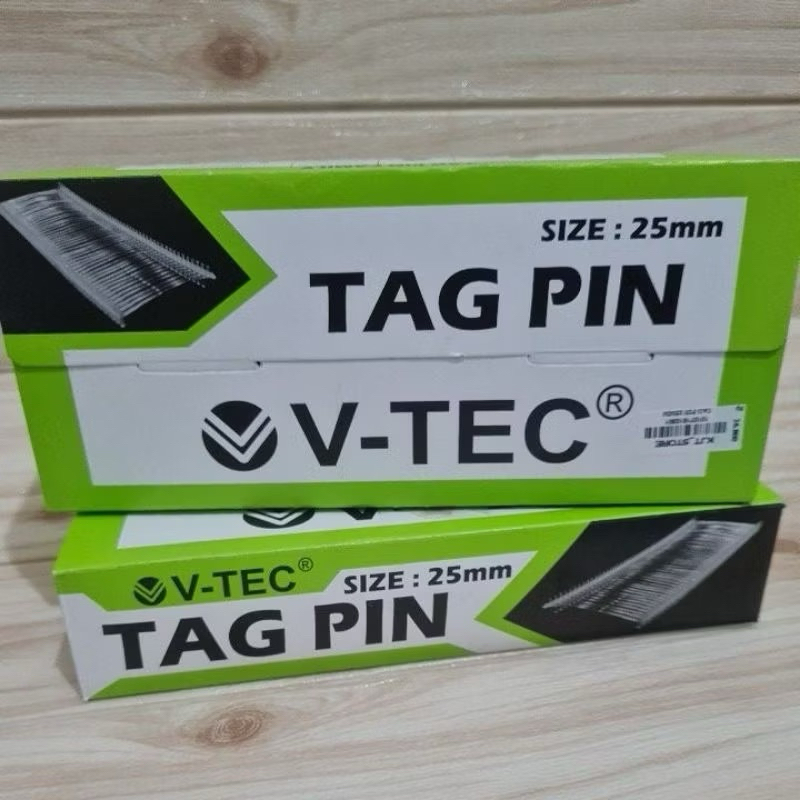 

Tag Pin / V-Tec Tag Pin 25mm 35mm (Refill Tag Tembakan Baju)