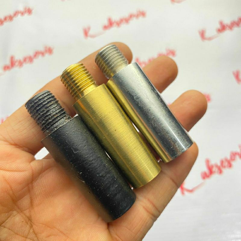 Nepel Sambungan Peredam OD 13 Kuningan