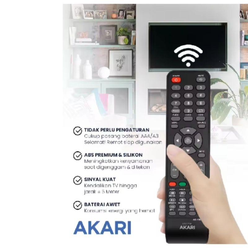 REMOTE REMOT TV AKARI SMART