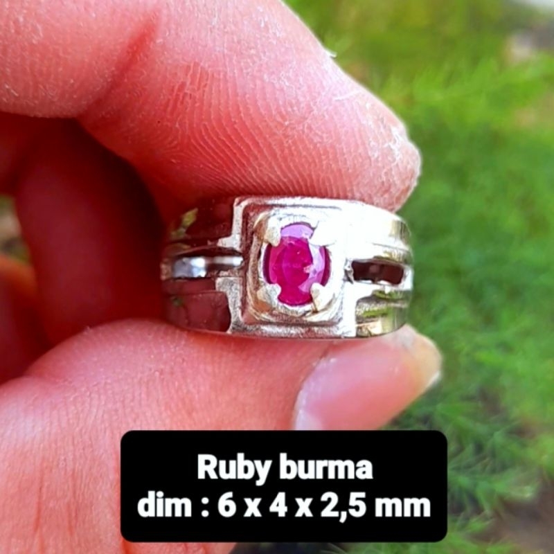 natural ruby burma