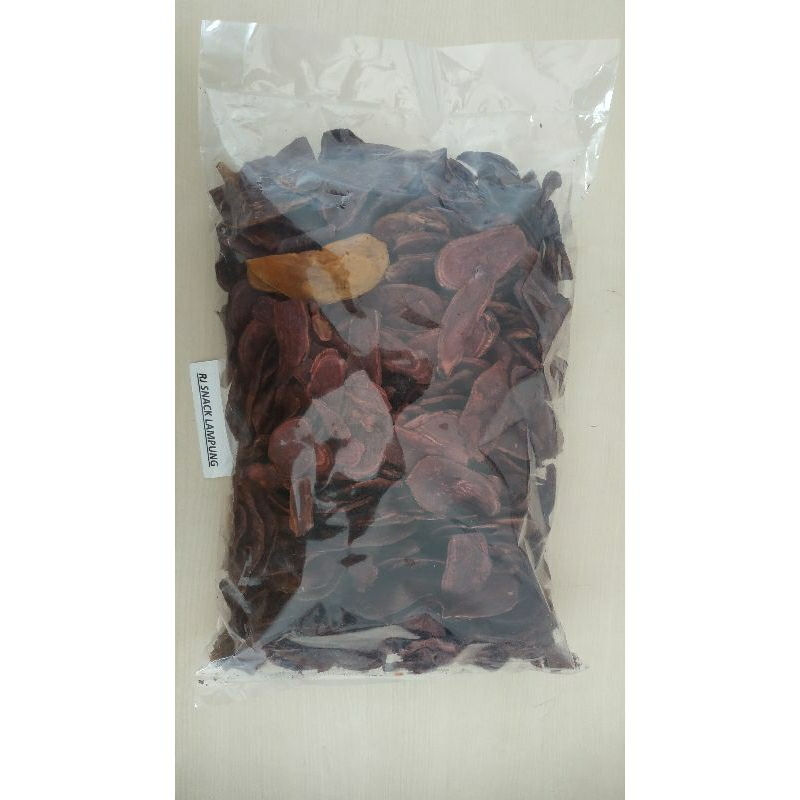 

Keripik Mantang Ungu Original Manis Gurih (1Kg)