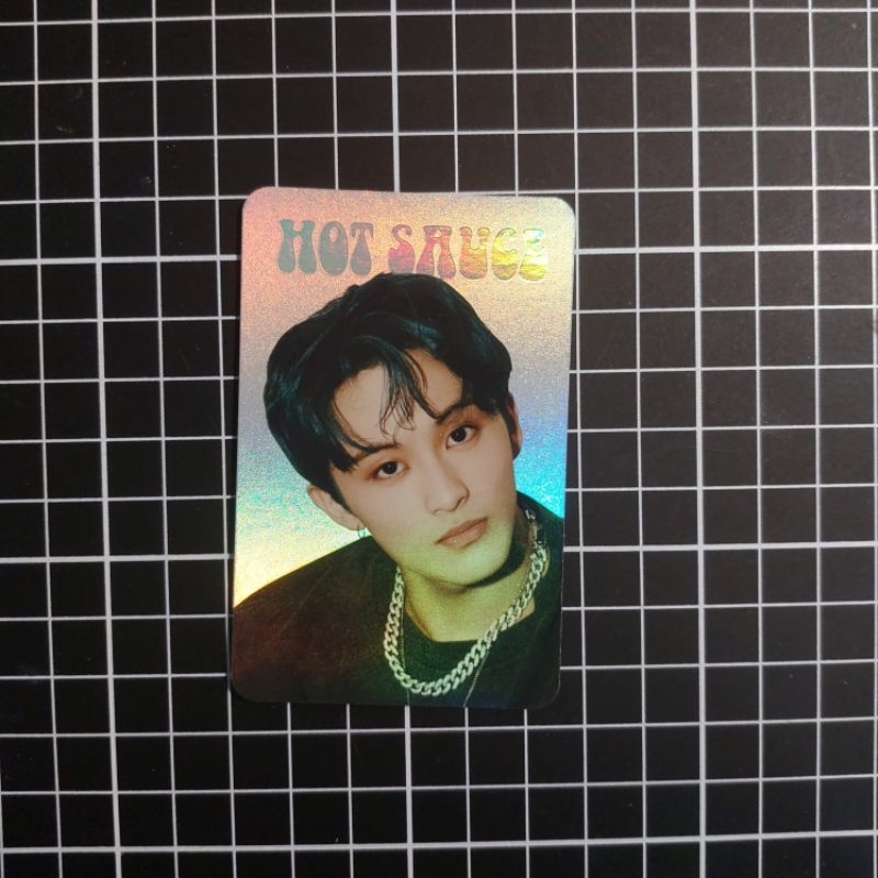Photocard Standee Hologram Mark Hot Sauce NCT DREAM