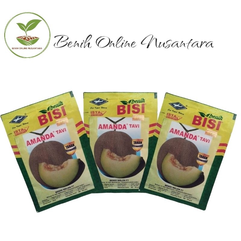 Benih/Bibit Melon AMANDA TAVI F1 original dari BISI
