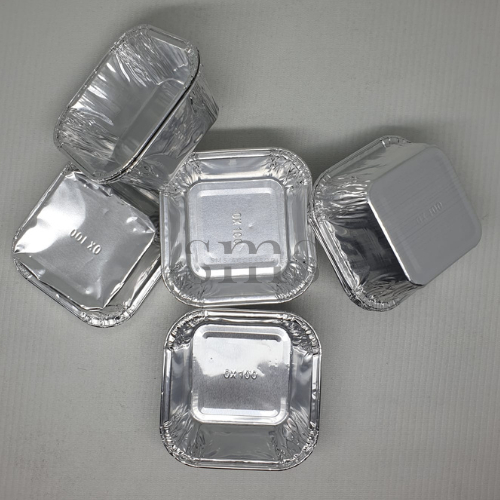 ALUMUNIUM FOIL TRAY OX-100 [100 pcs] | ALU TRAY OX-100 | ALUMUNIUM FOIL KOTAK | CUP ALUMUNIUM KOTAK