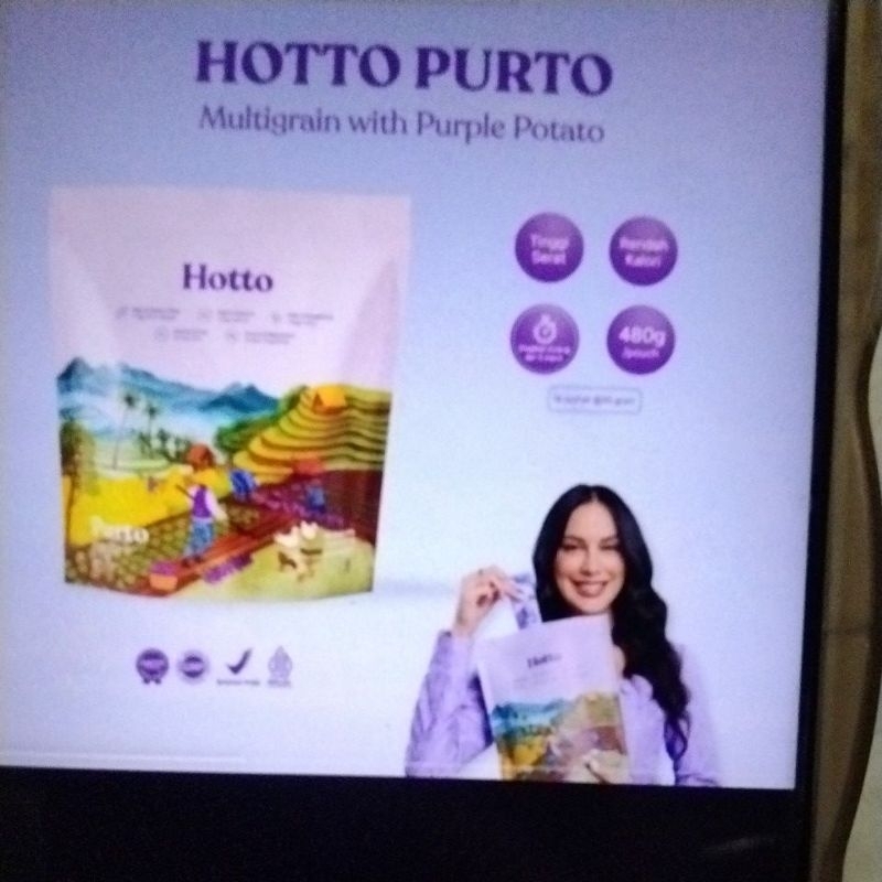 

Hotto Purto Multigrain with purple potato 1 pouch - 16 sachet