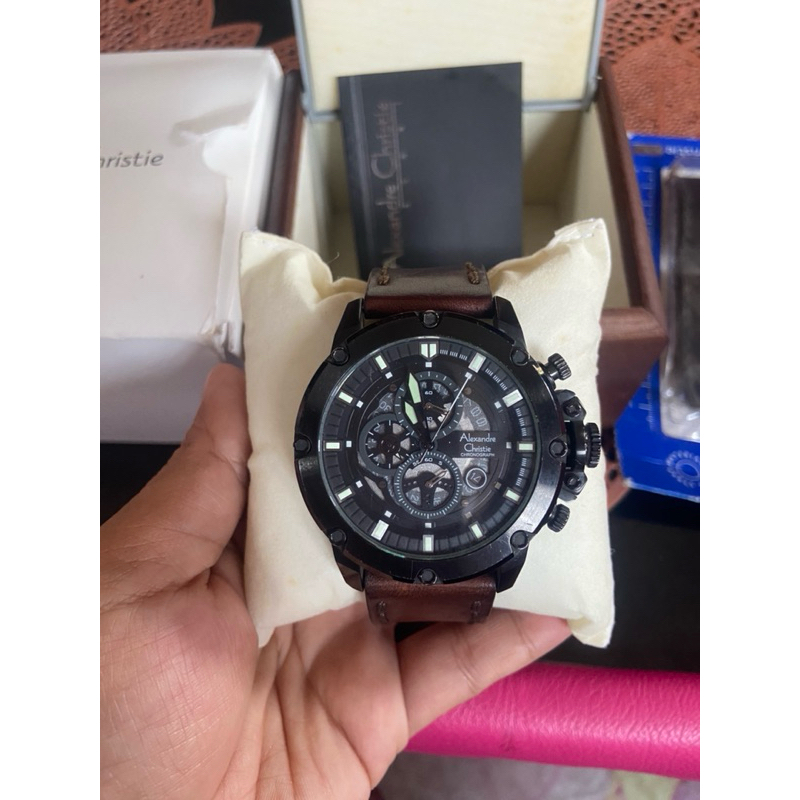 Jam tangan AC ( Alexandre Christie ) pria preloved
