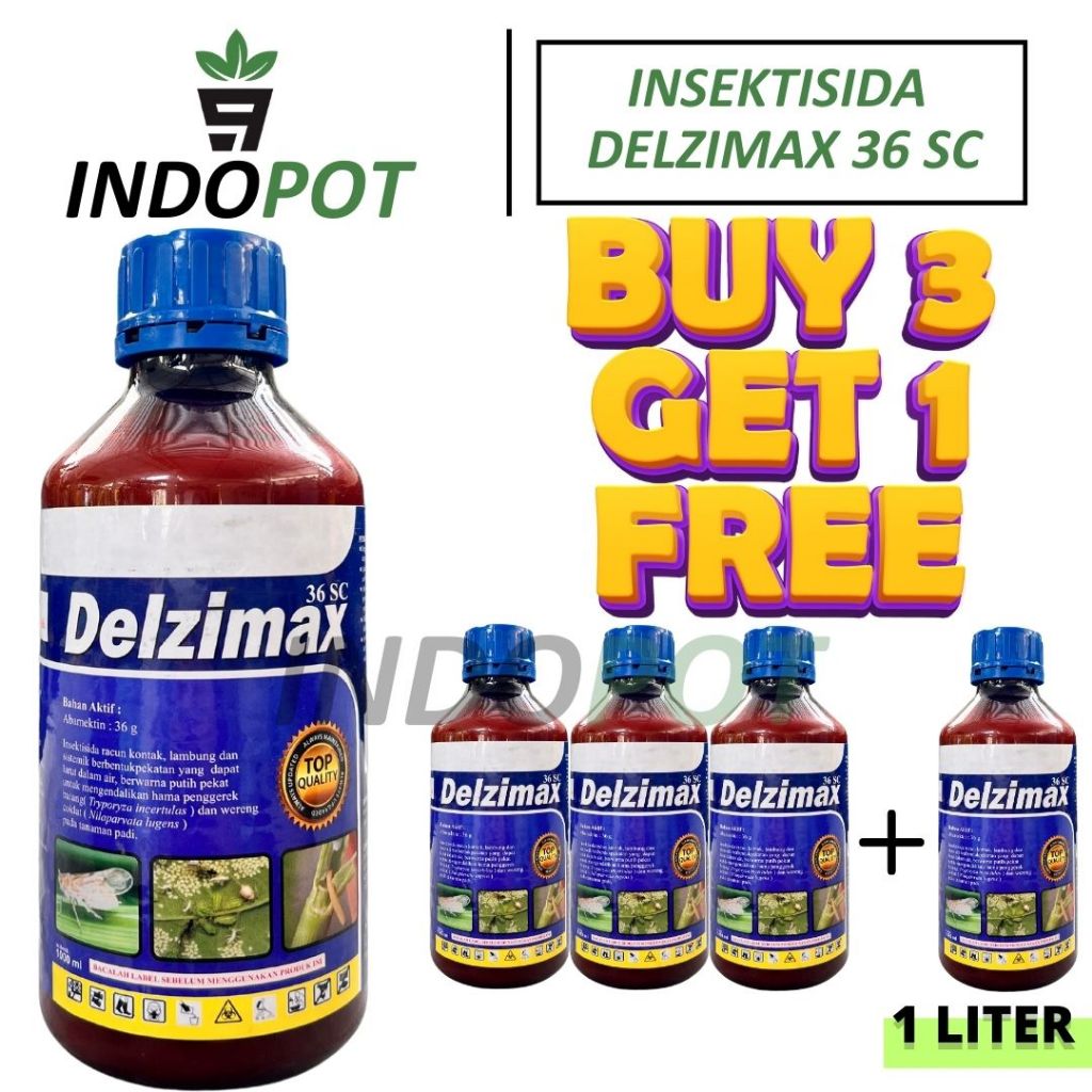 DELZIMAX 36 SC 1 Liter Insektisida Sistemik Mengatasi Hama Penggerek Batang