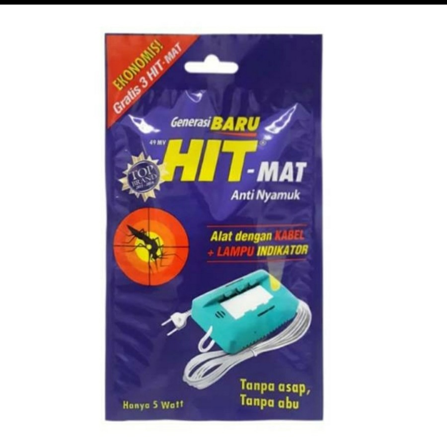 Alat Hit Mat Elektrik Ekonomis 5 watt Obat Nyamuk Listrik