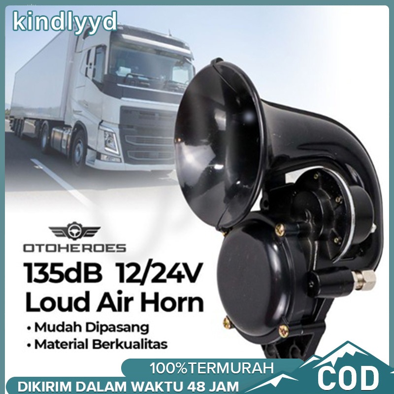 KLAKSON SCANIA VOLVO / KLAKSON KEONG ANGIN 12V/24V MOBIL TRUK & BUS-COD