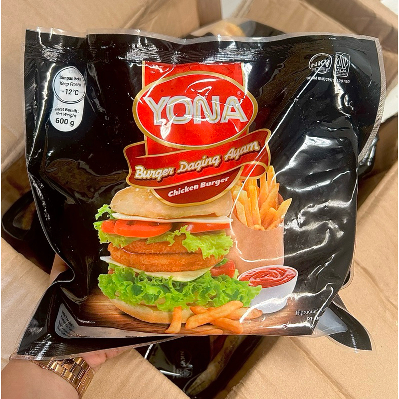 

YONA Chicken Burger / YONA Burger Ayam