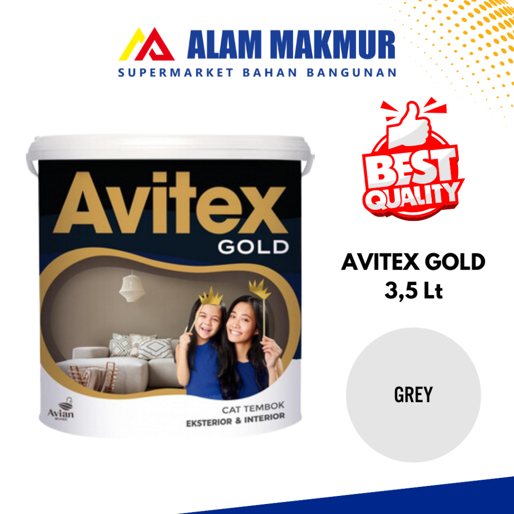 avitex cat tembok interior 5 kg