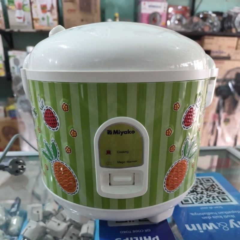 Magic Com/Rice Cooker Miyako MCM-528 MIX FRUIT Kapasitas 1,8Liter Garansi Resmi Original